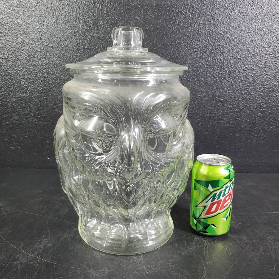 Sold at Auction: Large glass container
